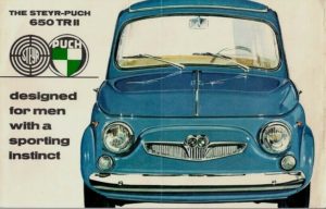 Steyr Puch Fiat 500 epoca シュタイア・プフ フィアット チンクエチェント